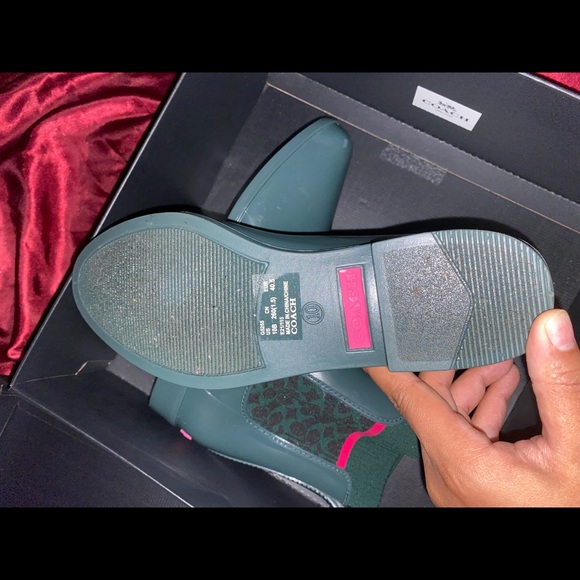 Coach Rubber Rain Bootie - Picture 5 of 5